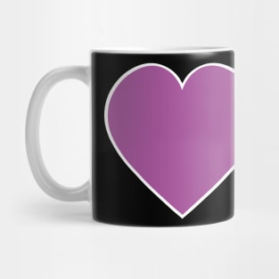 Purple heart Mug